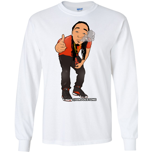 Joe Stone Cartoon Long Sleeve - This Is A Campaign iAmJoeStone