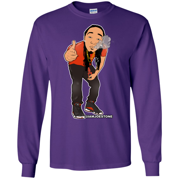 Joe Stone Cartoon Long Sleeve - This Is A Campaign iAmJoeStone