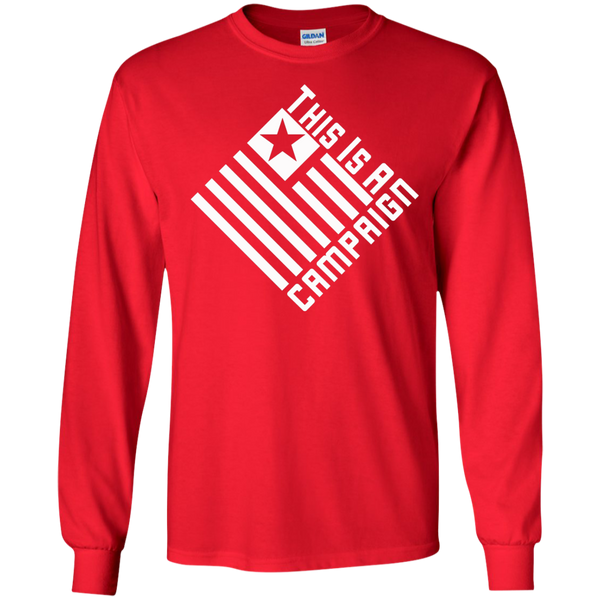 TIAC White Logo Long Sleeve Shirt - This Is A Campaign iAmJoeStone