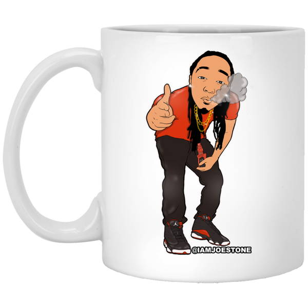 Joe Stone White Mug - This Is A Campaign iAmJoeStone