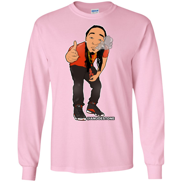 Joe Stone Cartoon Long Sleeve - This Is A Campaign iAmJoeStone