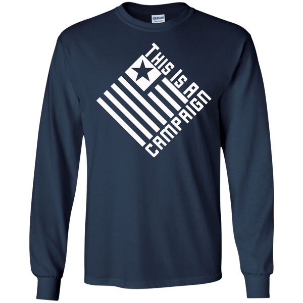 TIAC White Logo Long Sleeve Shirt - This Is A Campaign iAmJoeStone